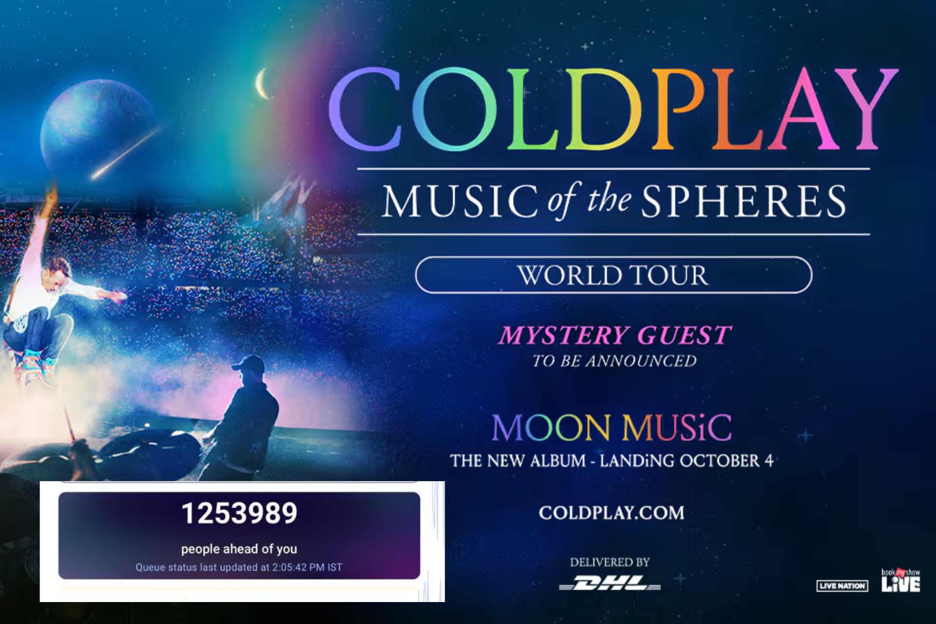 Coldplay Concert Tickets: A Tale of High Demand and Resale Woes