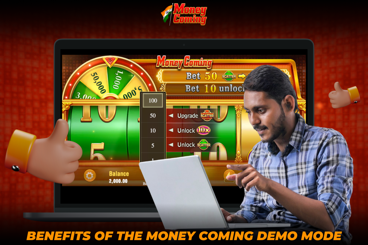 The main benefits of the demo mode in the Money Coming game for players from India