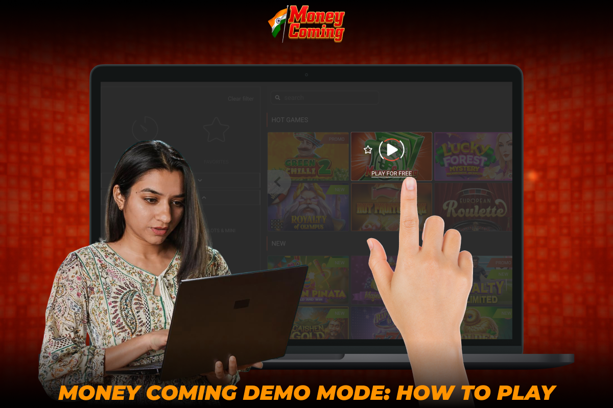 To start playing for free in demo mode in Money Coming - you need to follow a few simple steps