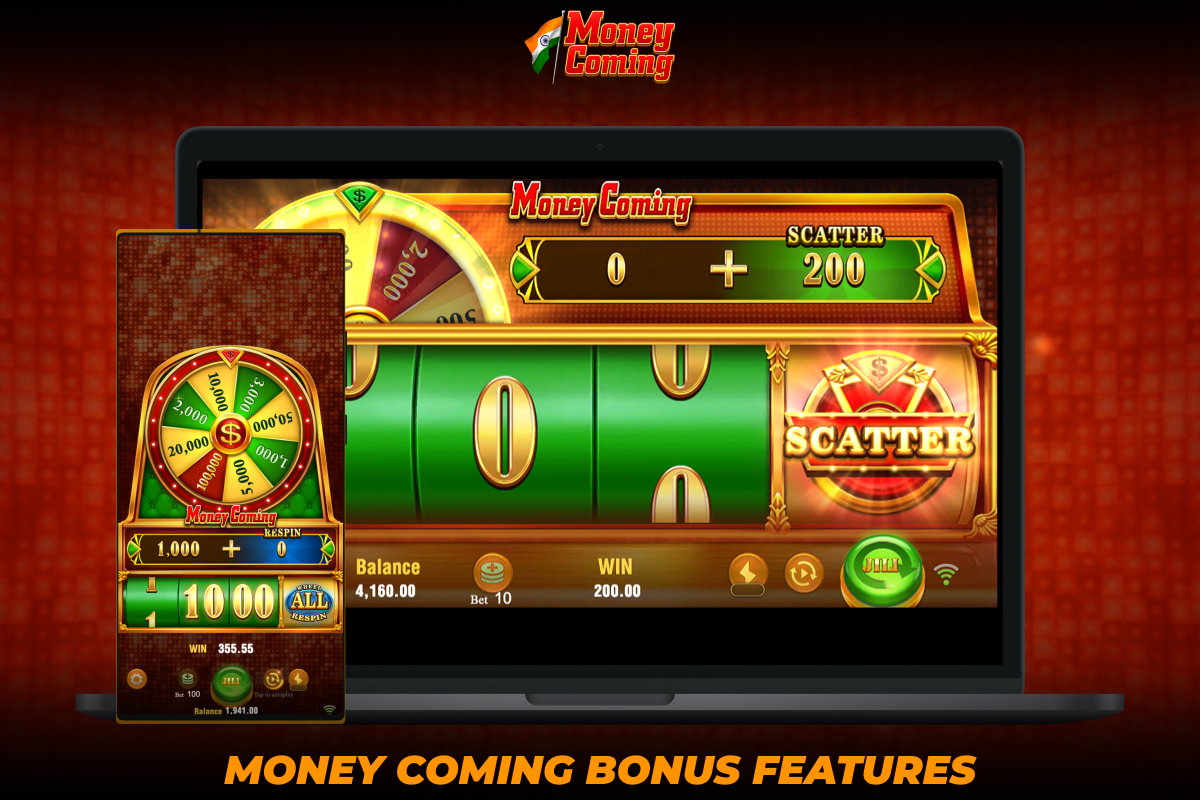 The Money Coming game from Jili Gaming offers players various bonuses, autoplay and many other features
