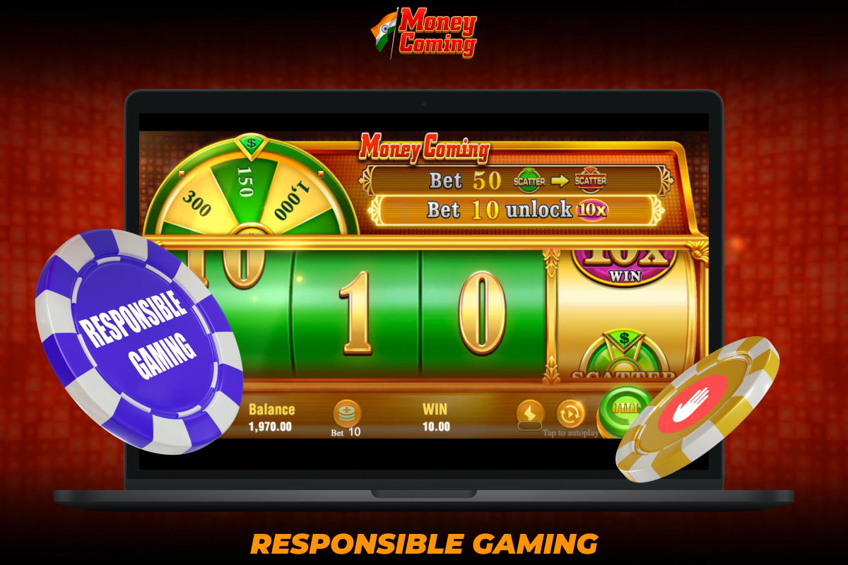 Responsible gaming of Money Coming game